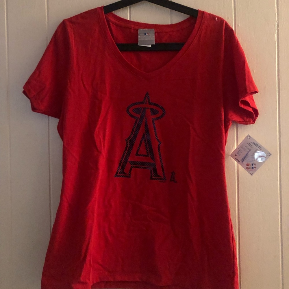 Brand new angel baseball shirt ,  Never used